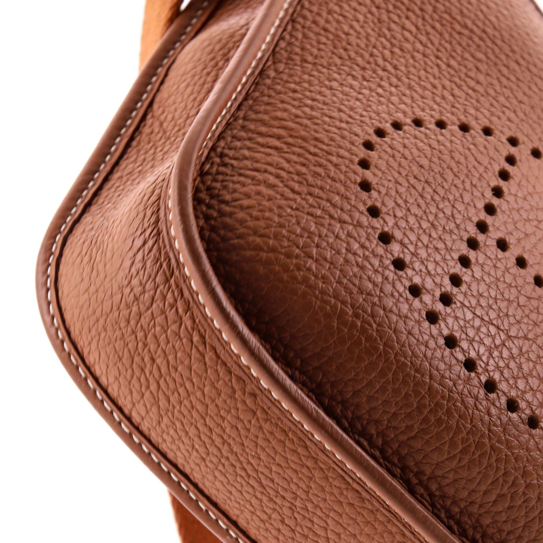 Pre-Owned Hermes Evelyne Bag Gen III Clemence TPM, Alternate, color, Gold