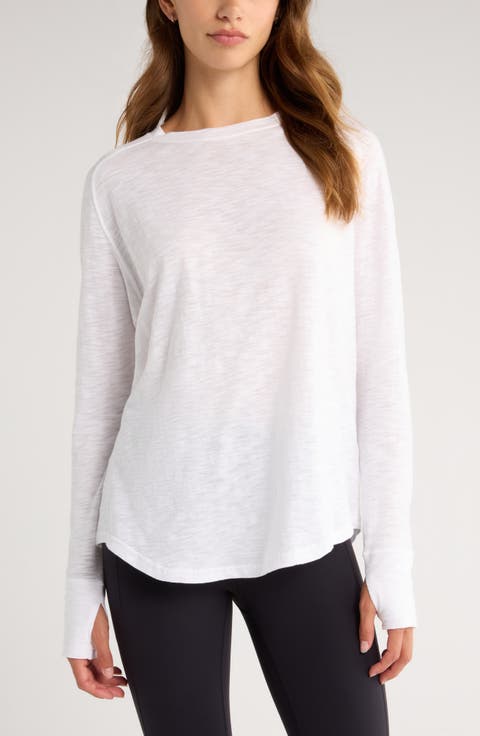 Relaxed Washed 2.0 Long Sleeve Slub Tee