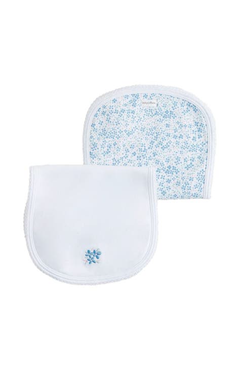 Premium Peruvian Pima Cotton Lily Curve Burps 2-Pack For Infant