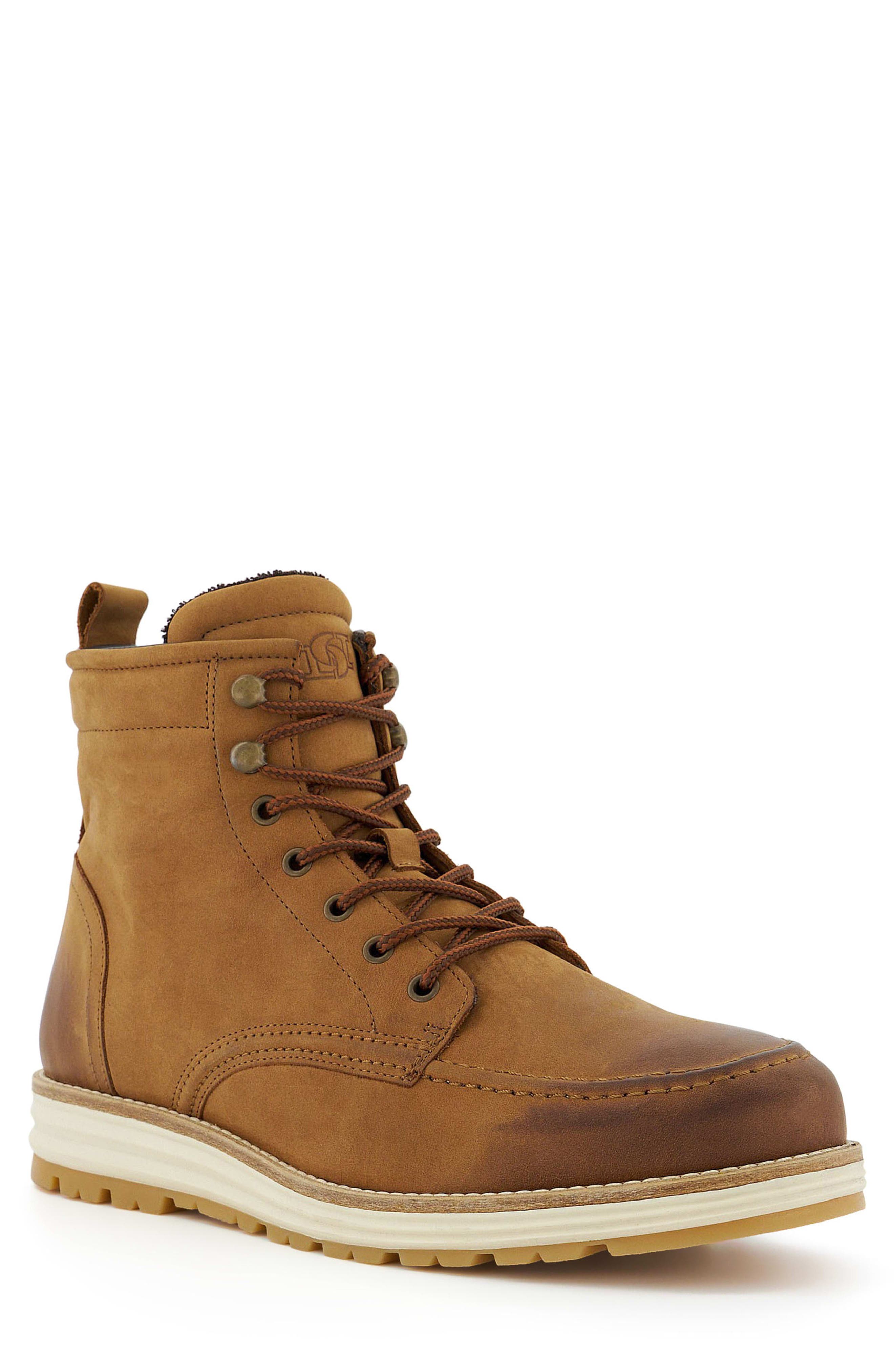 Dune London Cranees Moc Toe Boot, Main, color, 