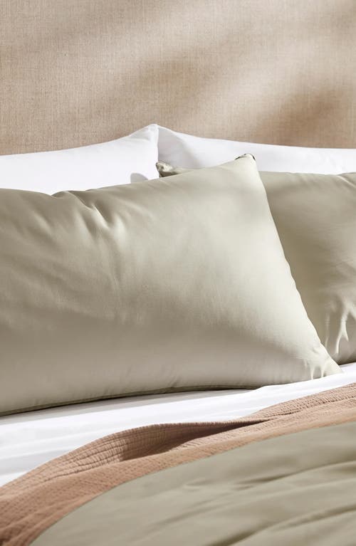 Boll & Branch Signature Comforter & Shams Set In Neutral