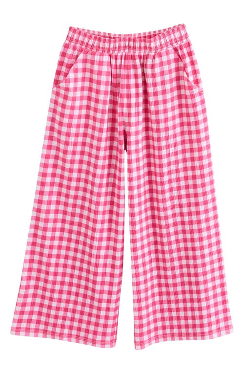 Next Kids' Lisbon Oversize Graphic T-shirt & Textured Gingham Pants Set