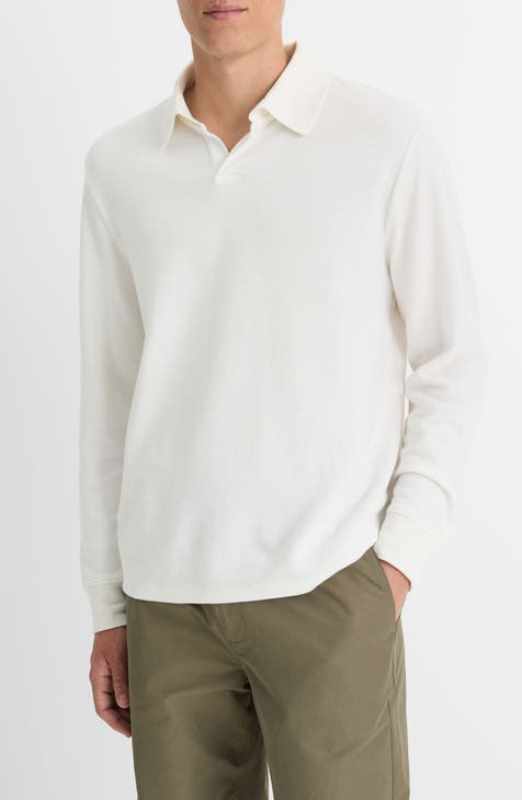Vintage Sno Jet Performance Textured Three-Button Polo Vintage Sno Jet Performance Textured Three-Button Polo