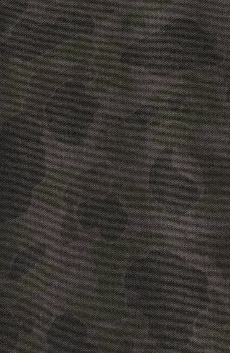 Carhartt Work In Progress Duck Detroit Camo Organic Cotton Canvas Zip Jacket, Alternate, color, Camo Duck