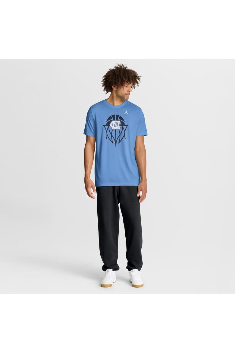 Men's Jordan Brand Light Blue North Carolina Tar Heels Basketball Icon Legend Dri-FIT T-Shirt, Alternate, color, Light Blue