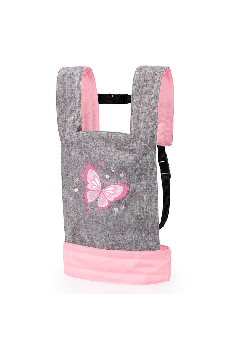 Carrier Modern Design Grey, Pink, Butterfly, Main, color, Multicolored