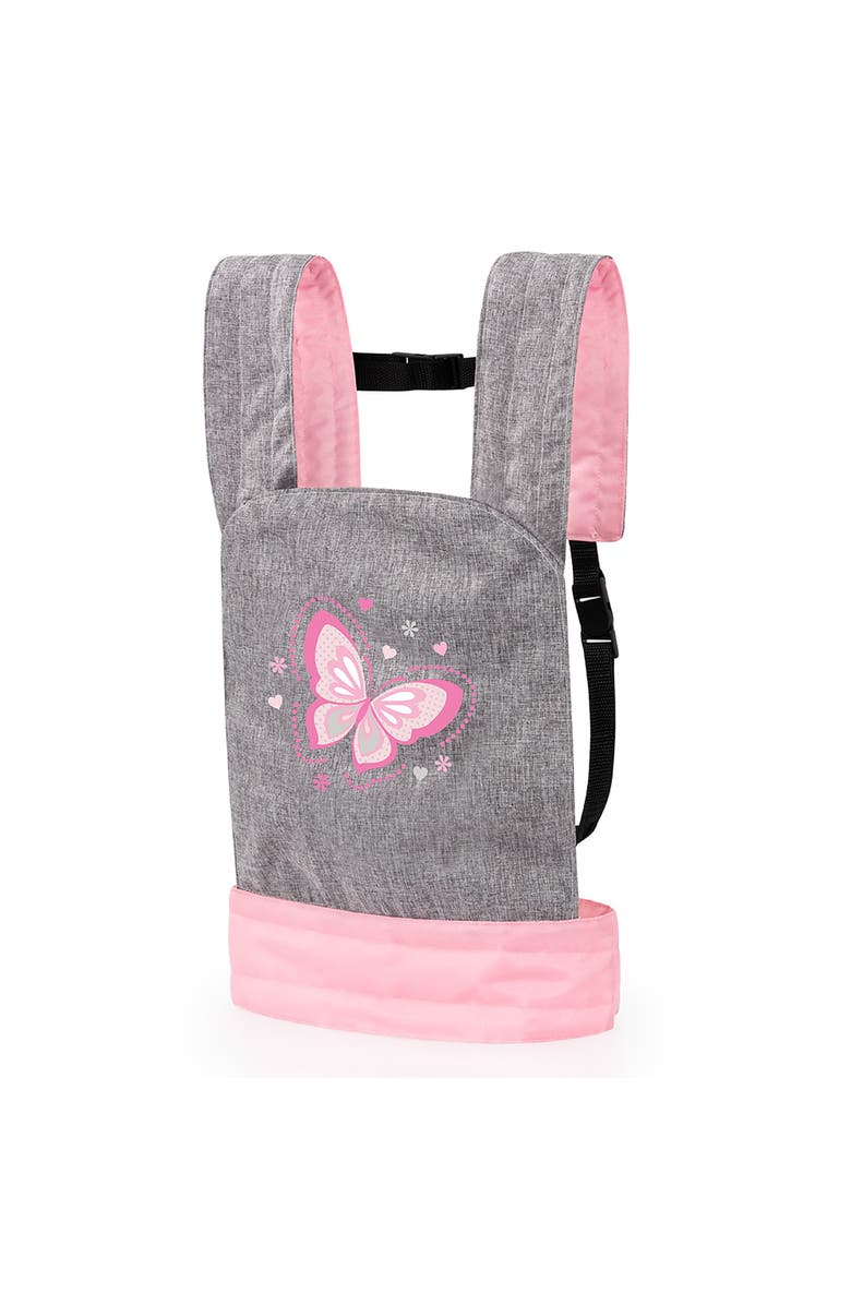 Bayer Design Carrier Modern Design Grey, Pink, Butterfly, Main, color, Multicolored