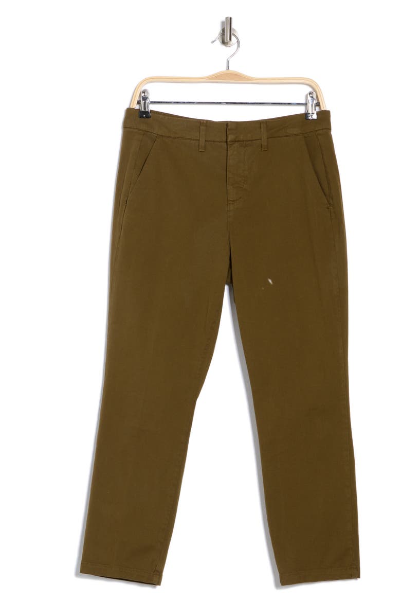 Harlow High Waist Slim Fit Trouser Pants, Alternate, color, BRITISH KH