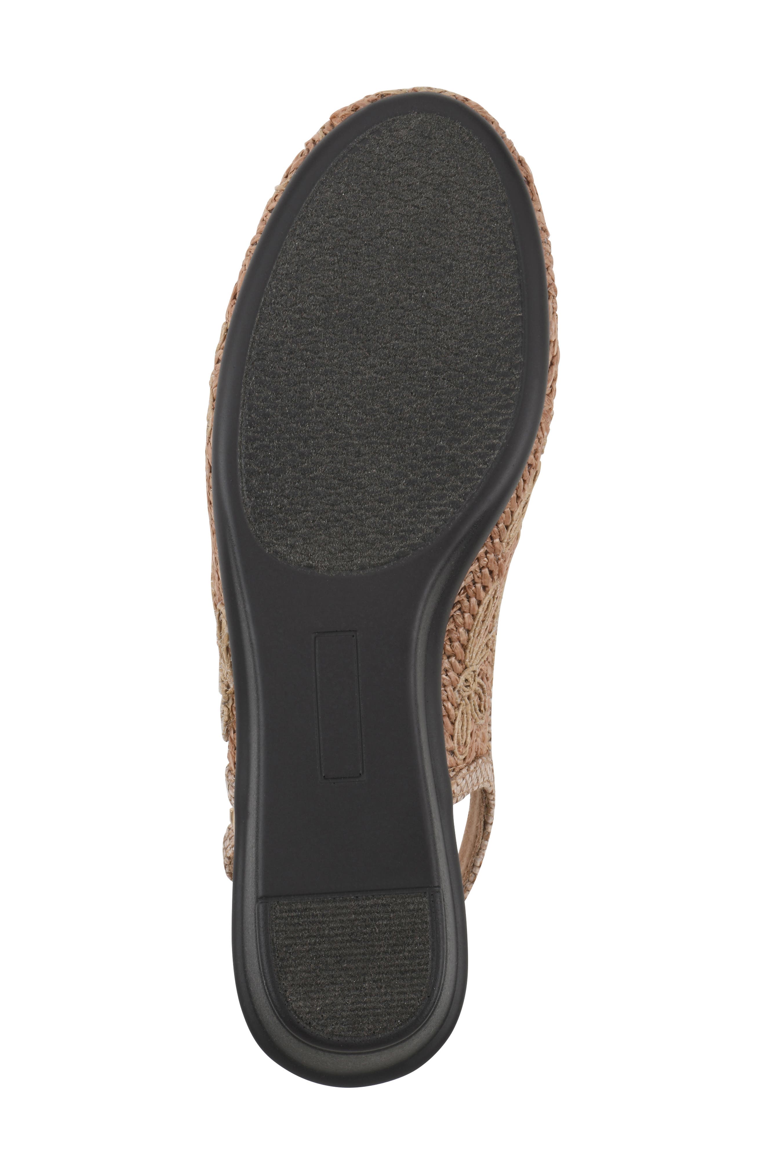 Borris Slingback Wedge, Alternate, color, COGNAC/ FABRIC