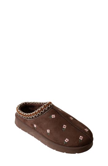 Bebe Kids' Cozy Clog In Chocolate