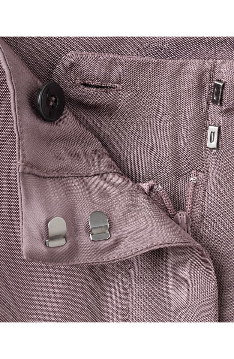 MANGO Straight Leg Pants, Alternate, color, Pastel Purple