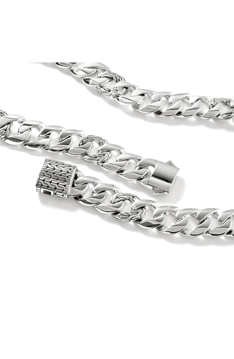 John Hardy Classic Chain Curb Chain Necklace, Alternate, color, Silver