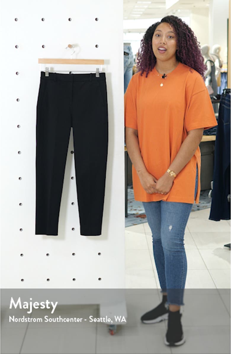 Cameron Seasonless High Rise Crop Pants, sales video thumbnail