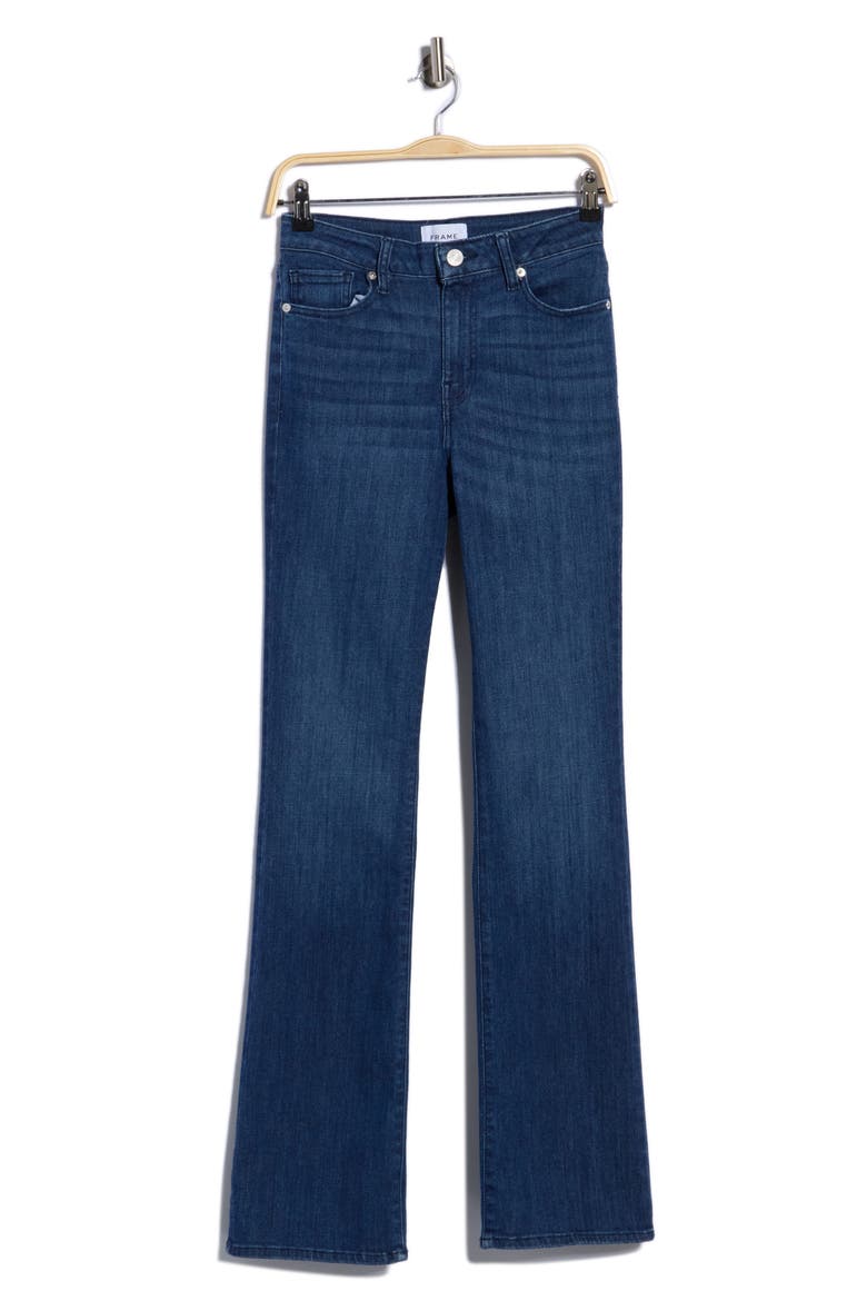Le Mini Boot High Waist Bootcut Jeans, Main, color, TRIBECA