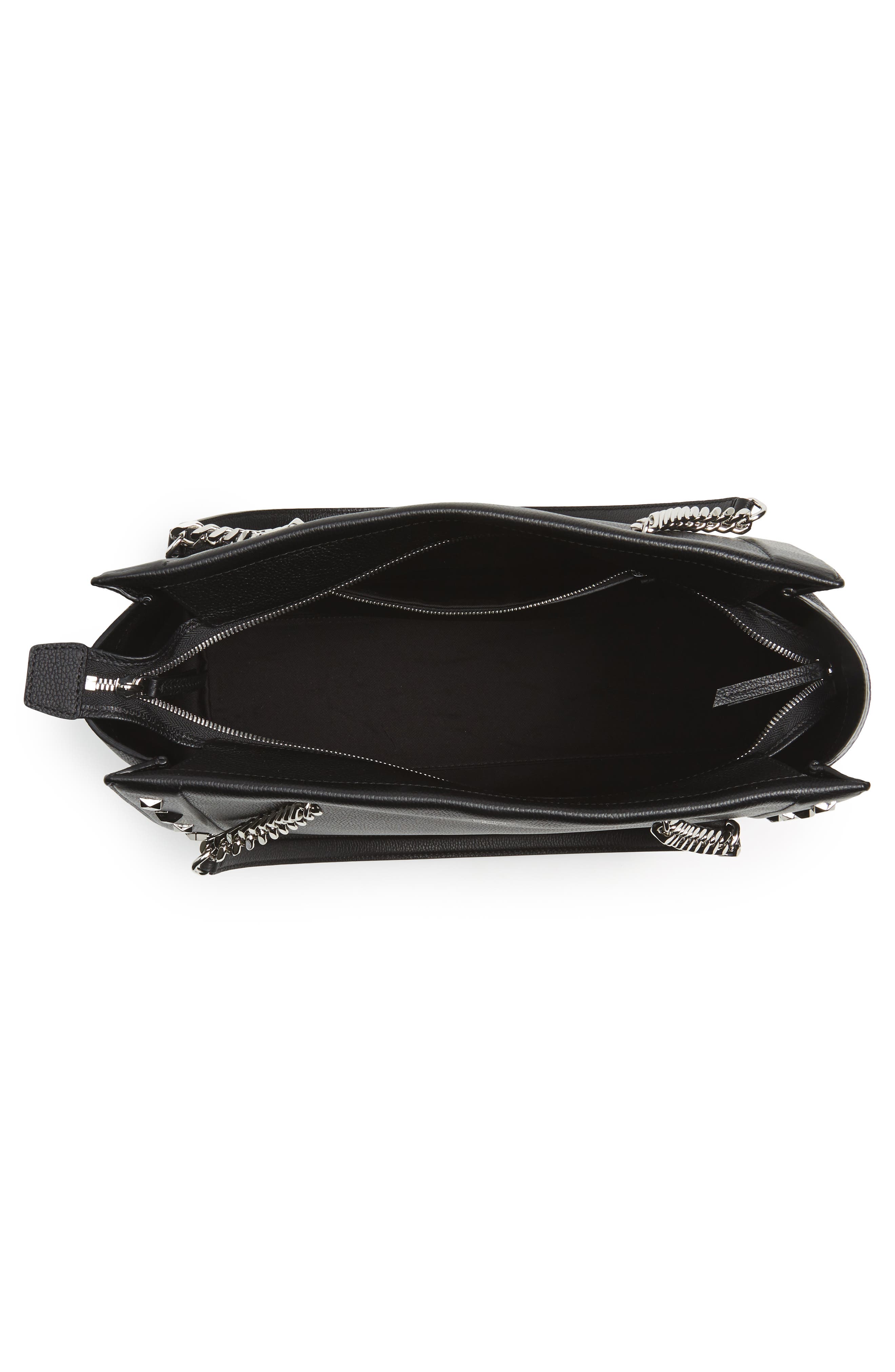 MCM Large Catherine Leather Tote, Alternate, color, 