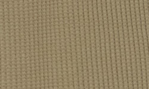 The Range Stretch Cotton Waffle Knit Joggers In Brown