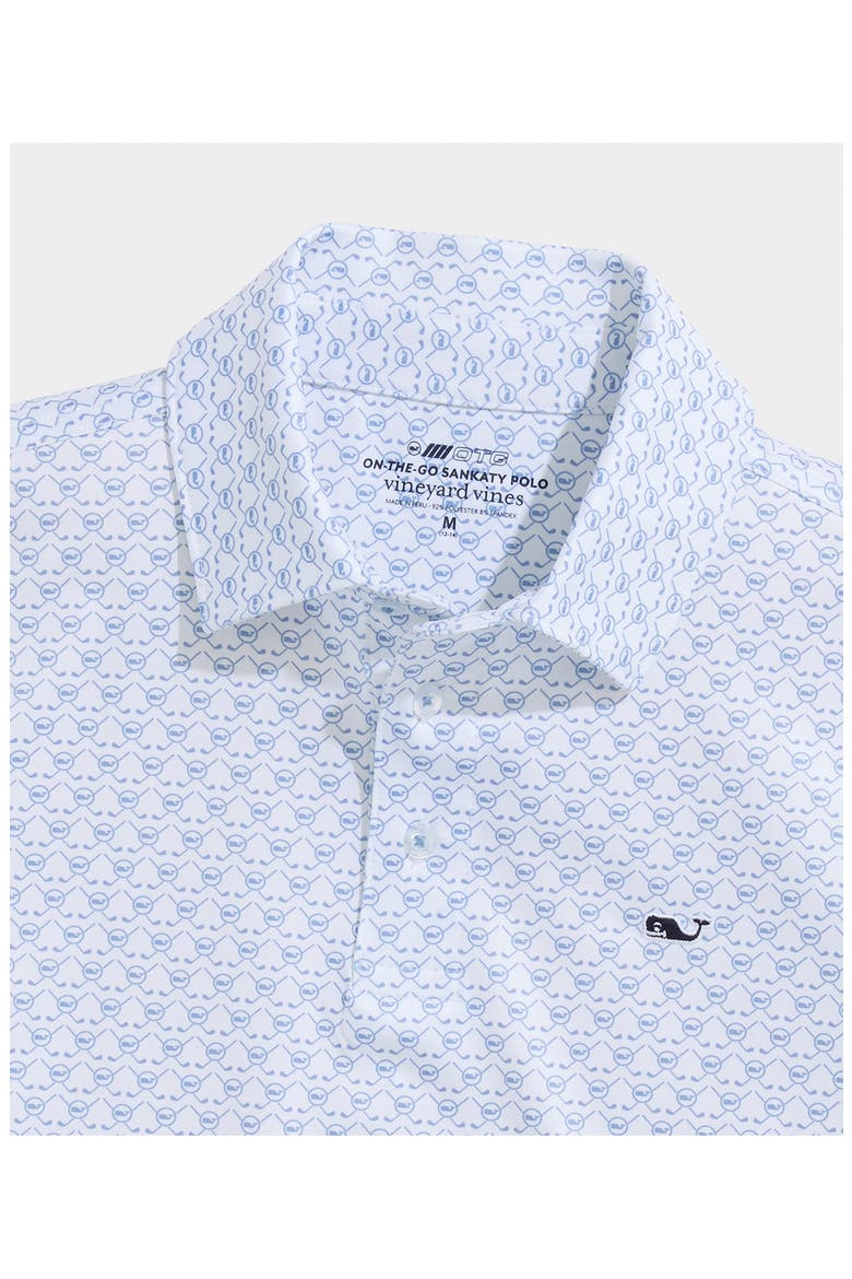Kids' Printed Sankaty Polo, Alternate, color, L567 CROSS