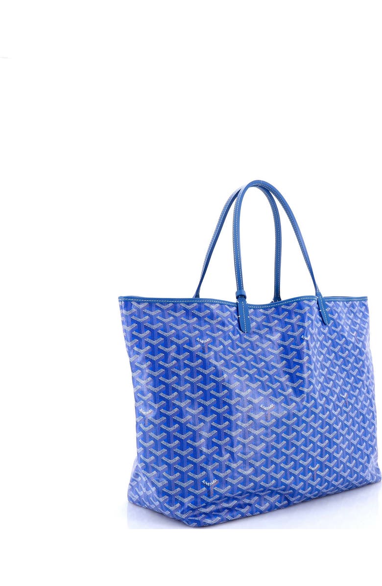 Pre-Owned Goyard Saint Louis Tote Coated Canvas GM, Alternate, color, Blue