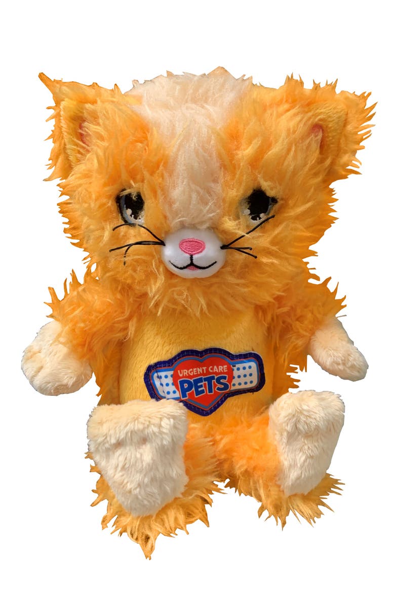 Urgent Care Pets Plush Pets, Cat, Alternate, color, Yellow