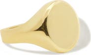 The Lovery Fine Jewelry Oval Signet Ring