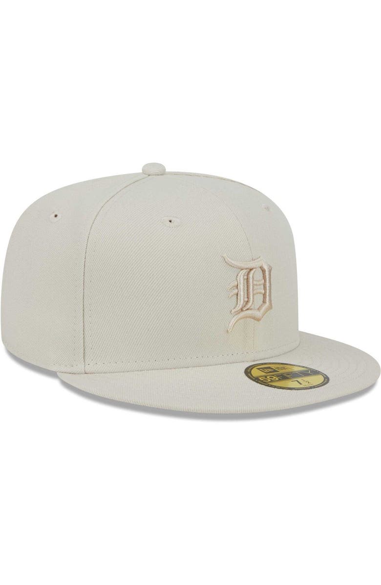 New Era Men's New Era Khaki Detroit Tigers Tonal 59FIFTY Fitted Hat, Alternate, color,