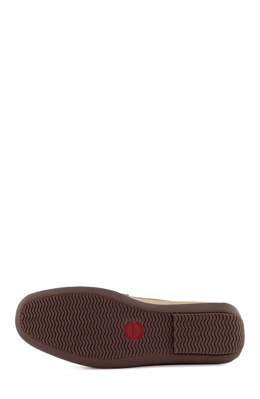 Marc Joseph New York Wall Street Leather Buckle Loafer, Alternate, color, Sand Italo Grainy