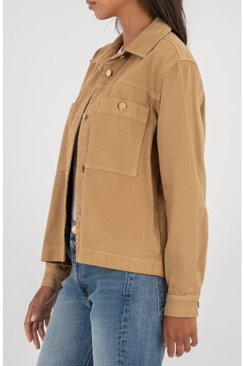 Barb Pocket Jacket, Alternate, color, CARAMEL