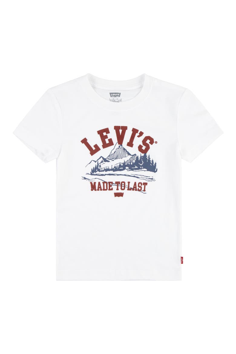 Kids' Hiking Season Graphic T-Shirt, Main, color, BRIGHT WHITE