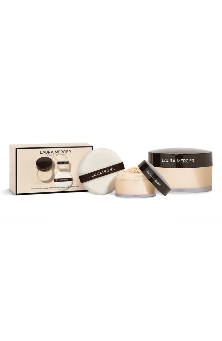 Laura Mercier Translucent Loose Setting Powder Duo $78 Value, Alternate, color,
