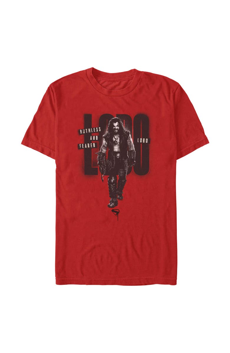 Supergirl Men's Supergirl Ruthless And Feared Pose Graphic T-Shirt, Main, color, Red