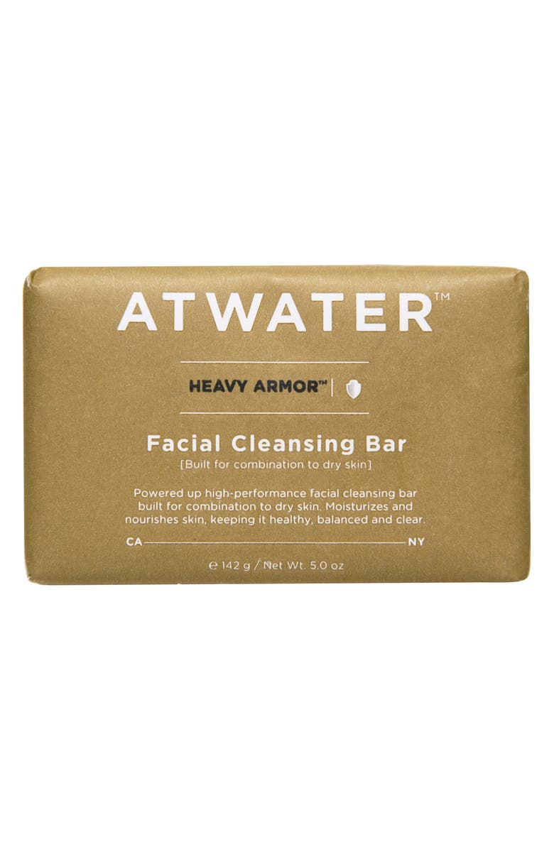 ATWATER Heavy Armor Facial Cleansing Bar, Main, color,