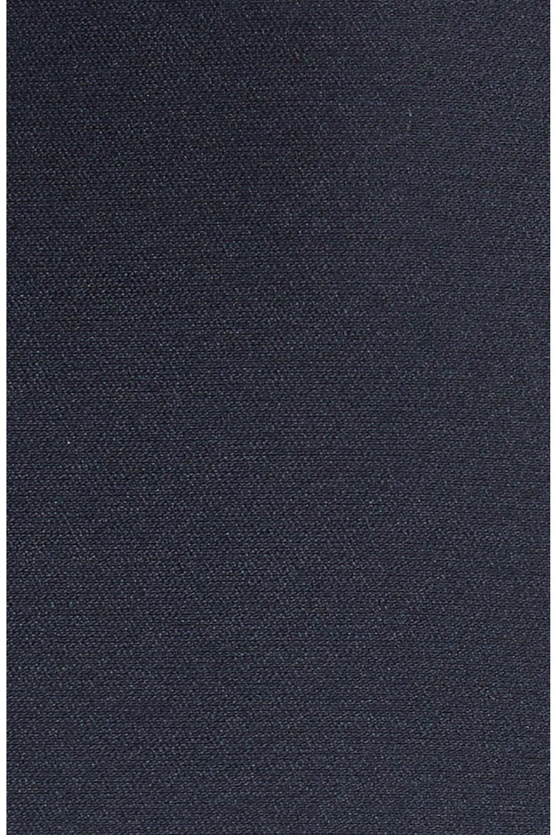 velvet bow fit & flare dress, Alternate, color, RICH NAVY