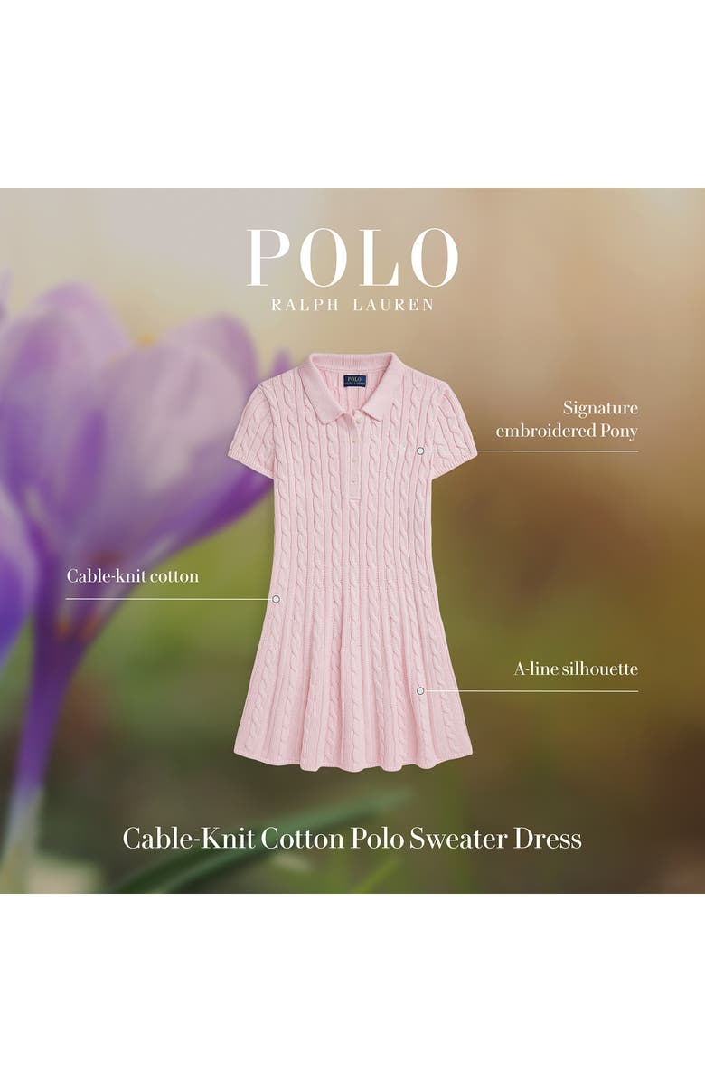 Polo Ralph Lauren Kids' Cotton Sweater Dress, Alternate, color, 