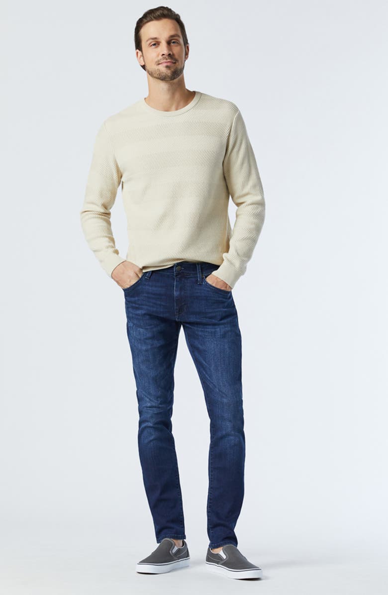 Mavi Jeans Jake Slim Fit Jeans, Alternate, color, Dark Tonal Nashville