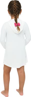 BloqUV Kid's Long Sleeve Sun and UV Protection Hoodie Dress