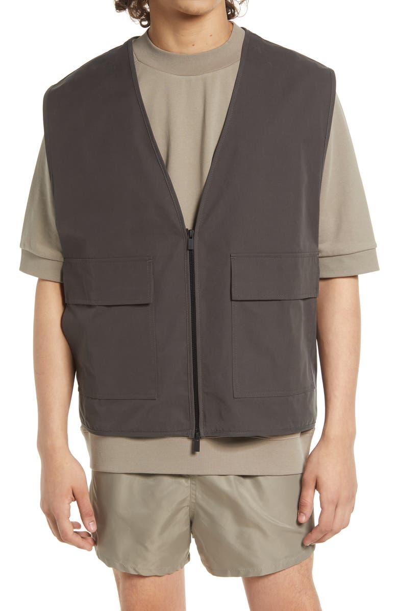 Fear of God Essentials Cotton Blend Work Vest, Alternate, color, 