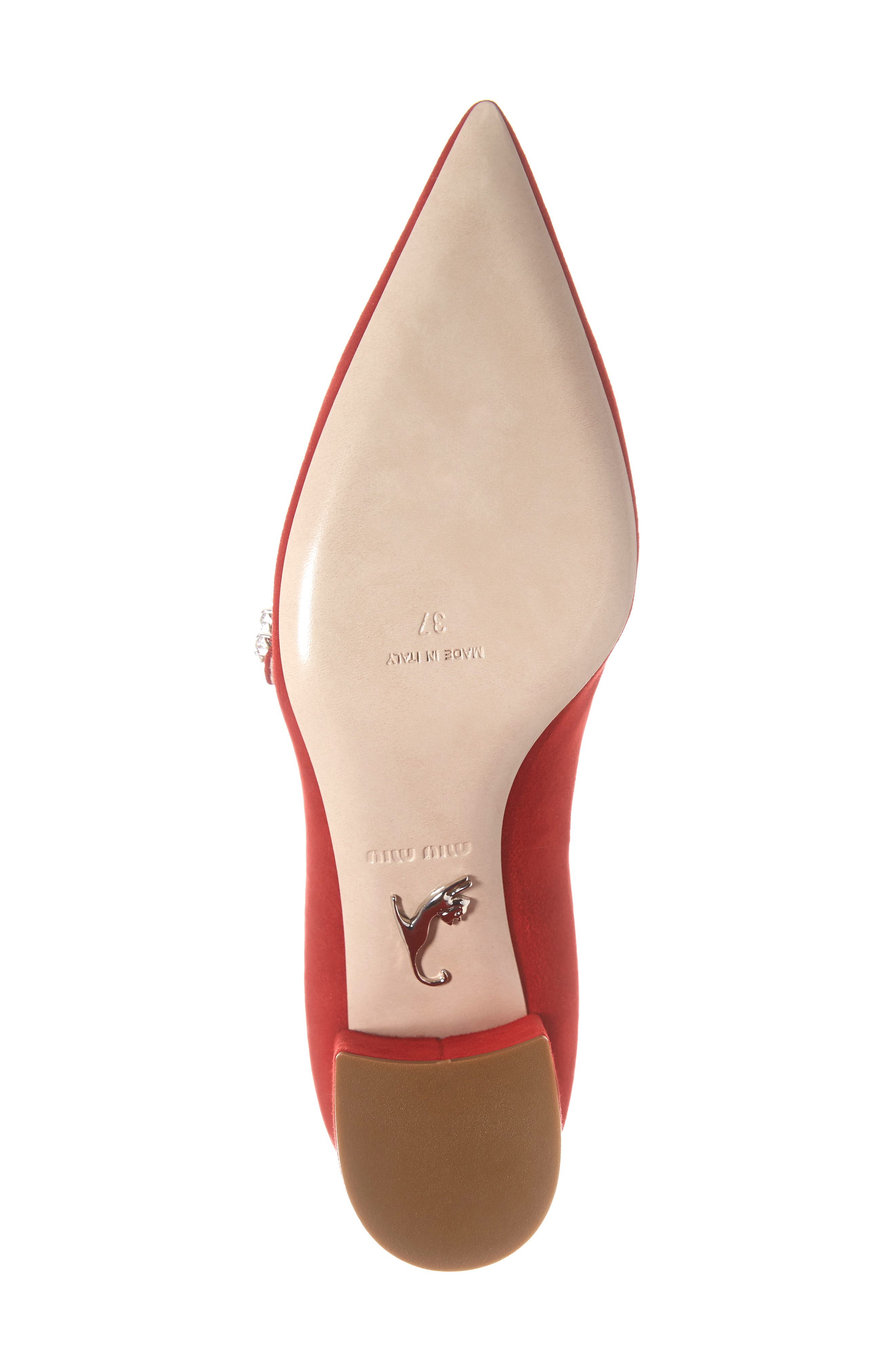 Miu Miu Jewel Star Mary Jane Pump, Alternate, color, 