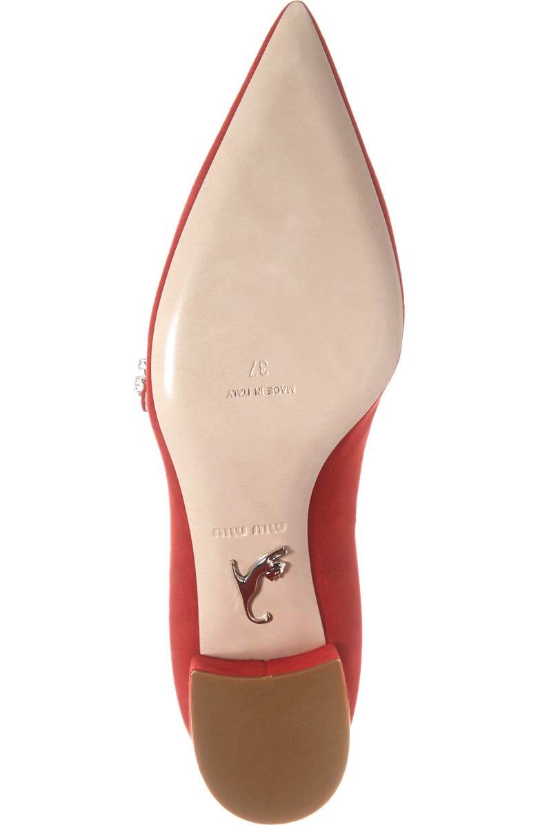 Miu Miu Jewel Star Mary Jane Pump, Alternate, color,