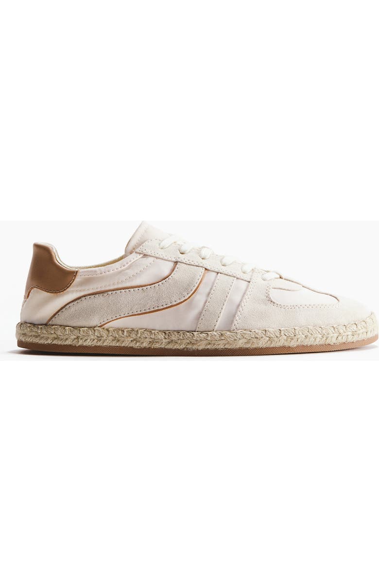 H&M Espadrille Trainers, Alternate, color, Cream