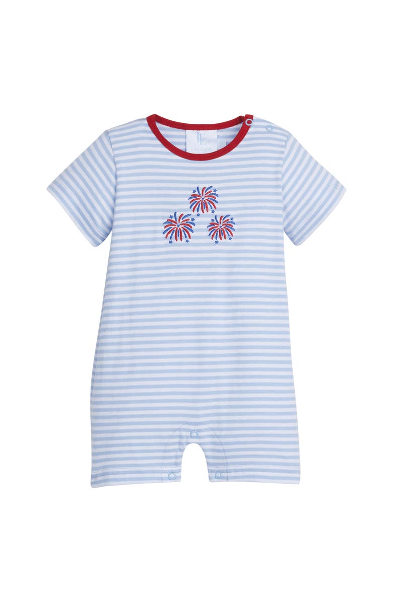 Little English Kids' Applique Romper, Main, color, 