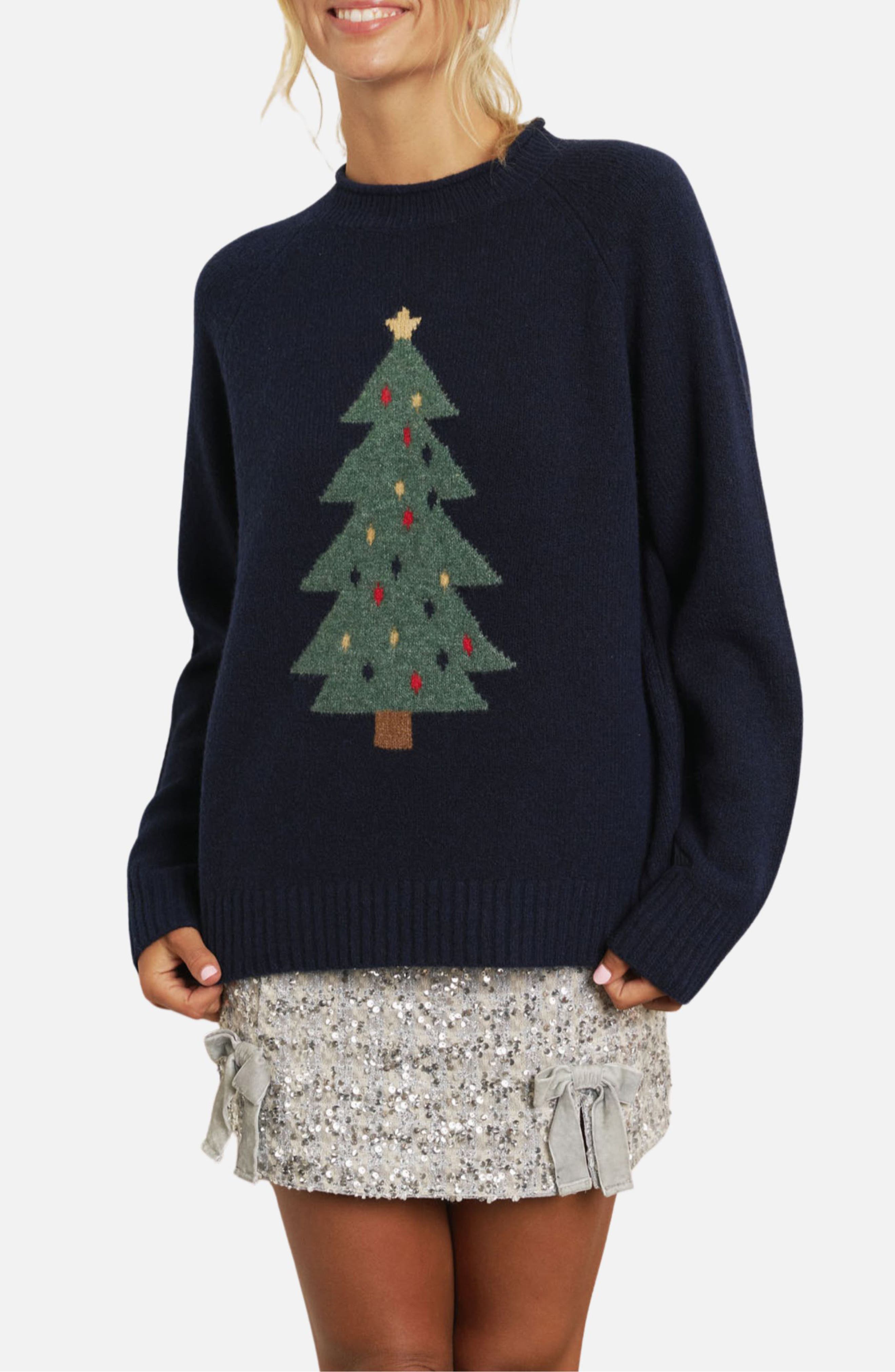 Christmas Tree Crewneck Sweater