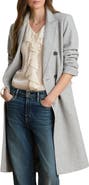 Lauren Ralph Lauren Double Breasted Wool Blend Coat