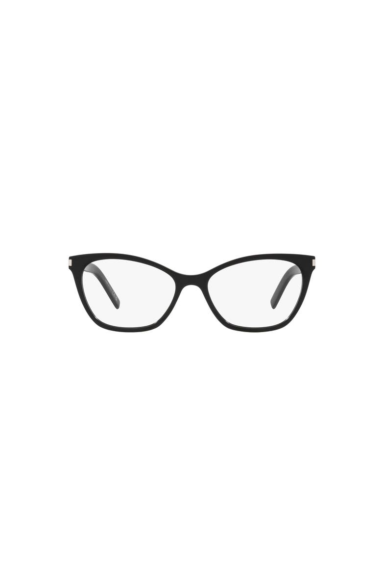 54mm Cat Eye optical glasses, Alternate, color, Black