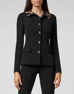 PHILIPP PLEIN Cady Jacket Leopard Women