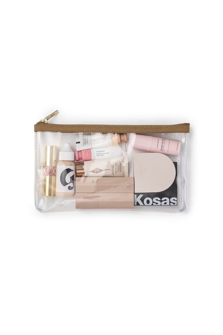 Vanity Cosmetic Case, Alternate, color, Light Brown