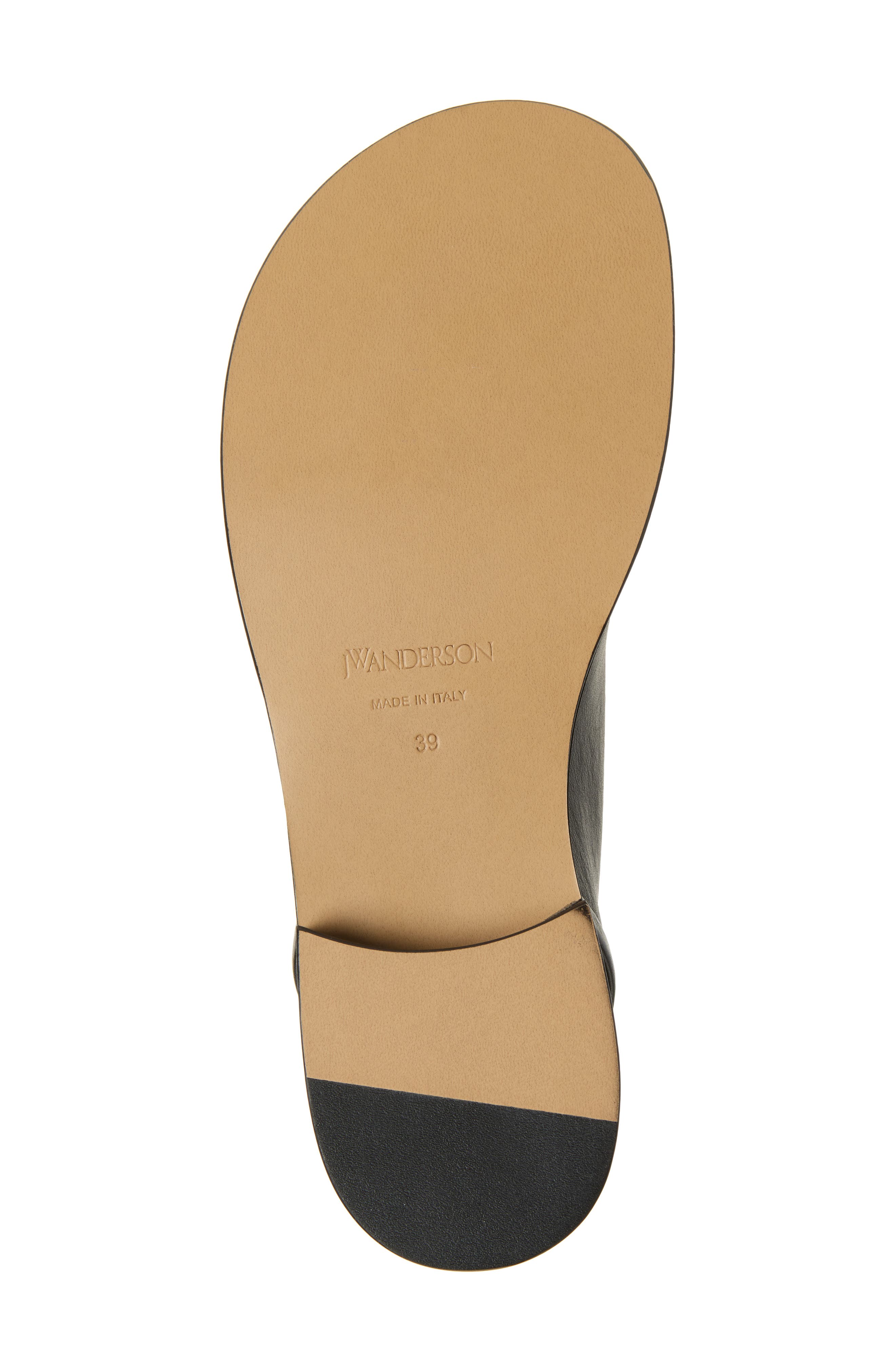 JW Anderson Biker Foldover Shaft Bootie, Alternate, color, 999 Black