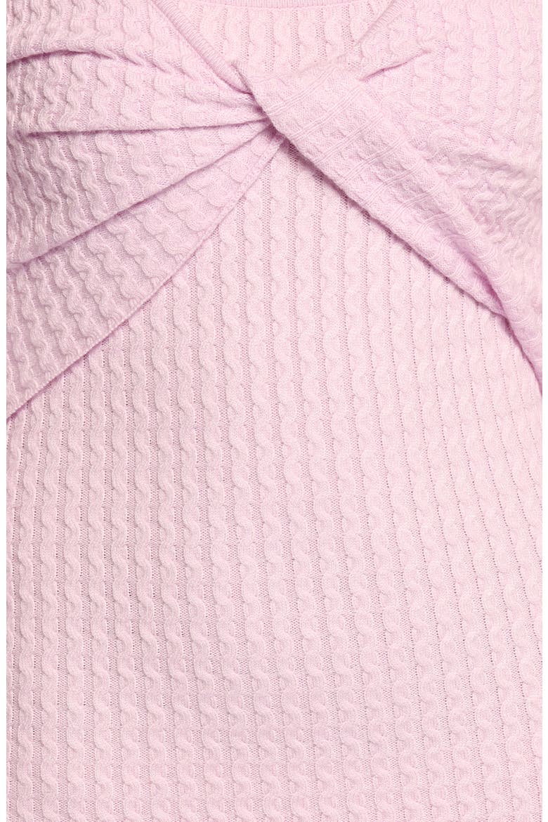 Teodora Long Sleeve Shrug & Tank Dress Set, Alternate, color, PINK