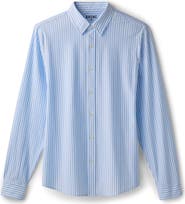 Rhone Commuter Slim Fit Stripe Performance Button-Up Shirt