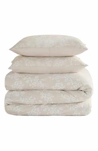 Lucky Brand Ava Floral Jacquard Duvet Set