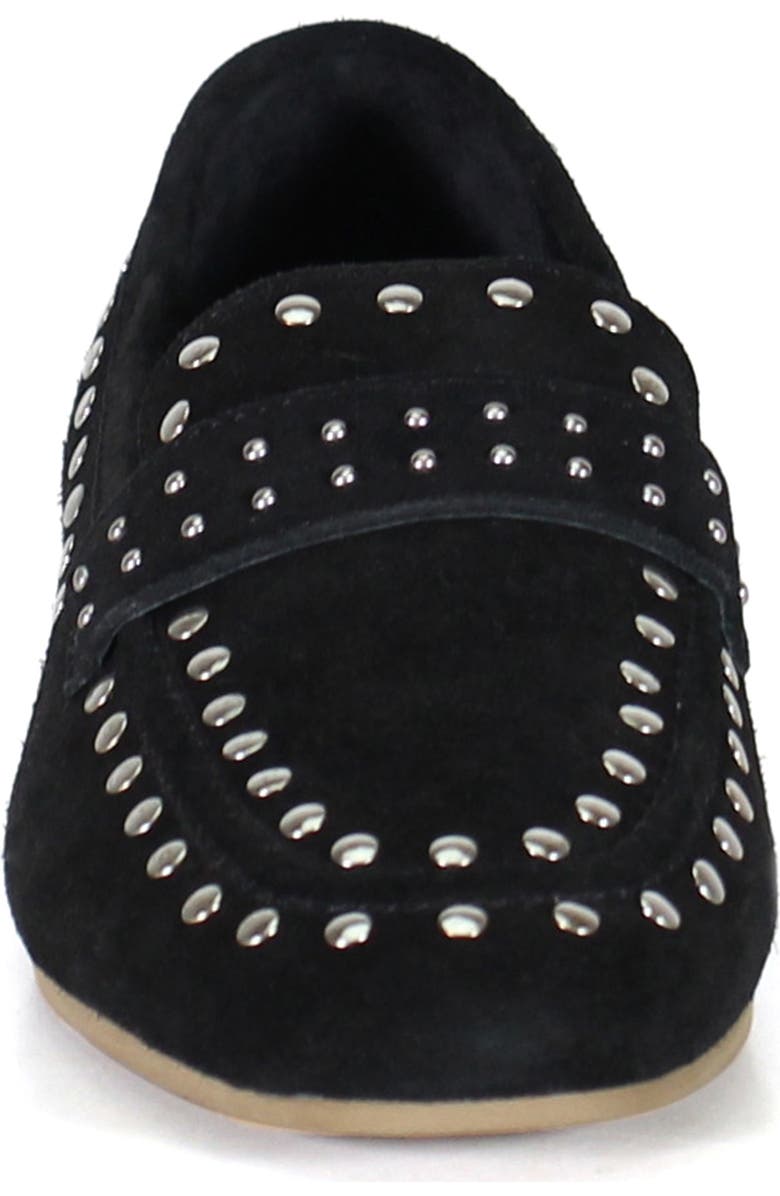 Diba True CAN YON Suede Slip On Loafer, Alternate, color, Black